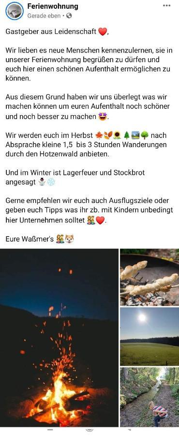 Ferienwohnung An Der Kapelle Rickenbach  Zewnętrze zdjęcie